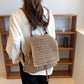 Women's Mori Style Single Straw Fashion Woven Bags