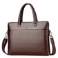 Men's Plaid Printed Horizontal Leisure Computer File Men's Handbags