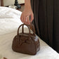 Women's Bow Shaping Fashion Hand Carrying Saddle Handbags