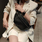 Fashion First Layer Cowhide Soft Leather Waist Packs