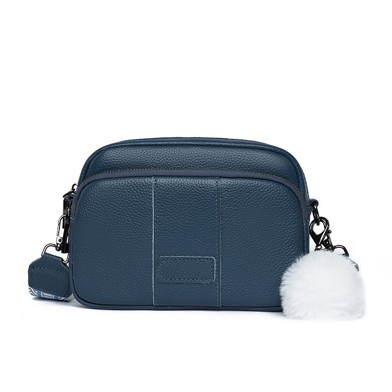 Women's Genuine Leather Trendy Fashion Simple Top Crossbody Bags