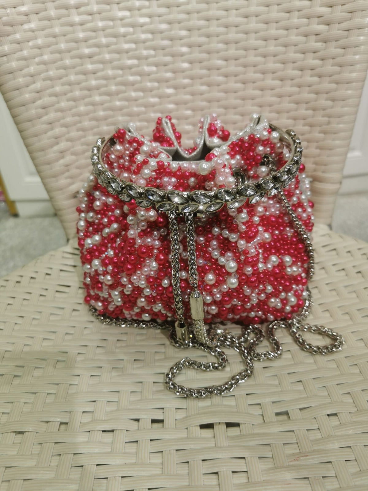 Women's Elegant Popular Shiny Diamond Rhinestone Full Shoulder Bags