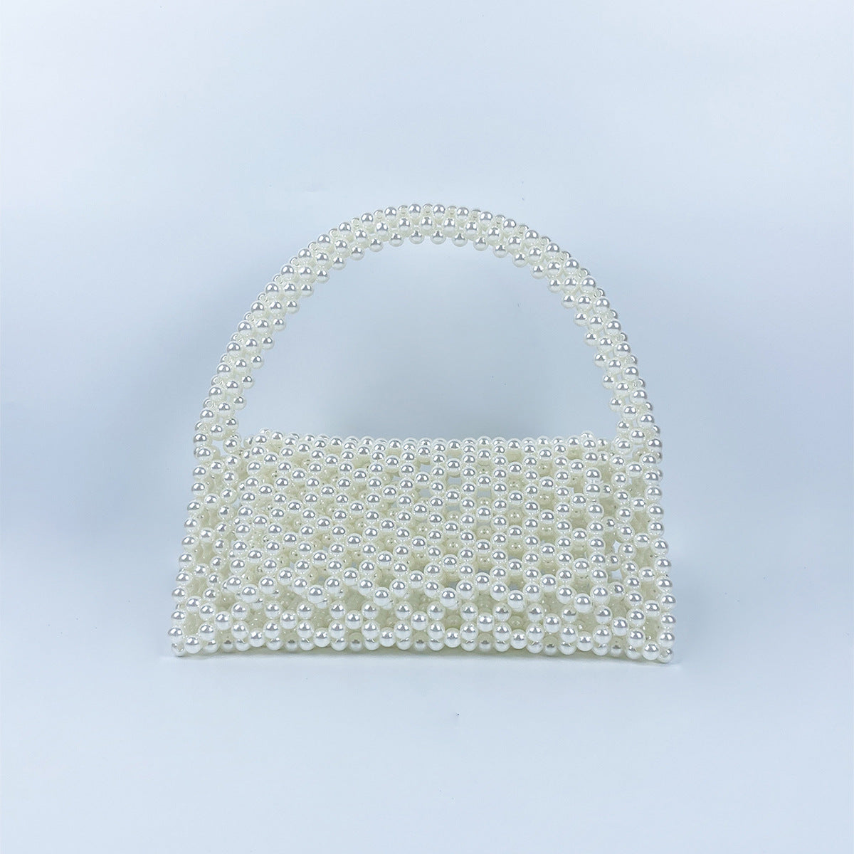 Women's Hand-woven Acrylic Beaded Retro Fairy Triangle Handbags