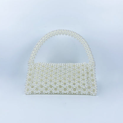 Women's Hand-woven Acrylic Beaded Retro Fairy Triangle Handbags