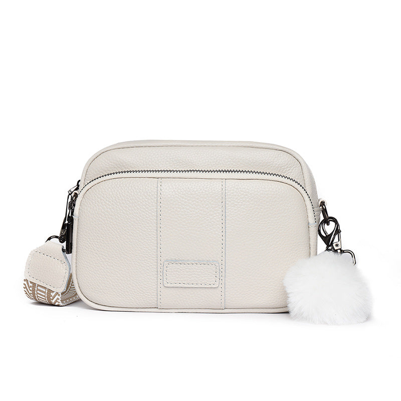 Women's Genuine Leather Trendy Fashion Simple Top Crossbody Bags