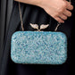 Sequins Dinner Wings Diamond Decorations Dress Garment Black Evening Bags