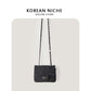 Women's Design Mini Fashionable Diamond Plaid Denim Crossbody Bags