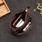 Men's Genuine Leather Business Retro Large Capacity Men's Messenger Bags