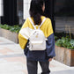 Women's Korean Fashionable Leather Large Capacity Backpacks