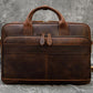 Men's Retro Genuine Leather Commuter Crazy Horse Men's Handbags