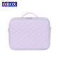 Large Capacity Lavender Purple Inch Light With Mirror Cosmetic Bags