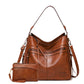 Attractive Women's Beautiful Trendy Double Zipper Shoulder Bags