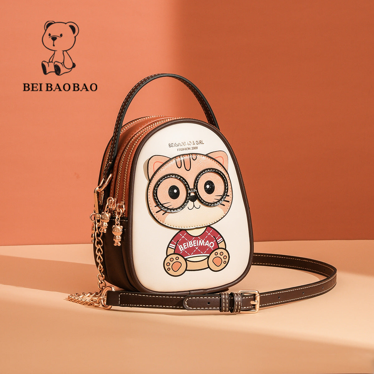 Classy Source Mobile Practical Chain Design Crossbody Bags