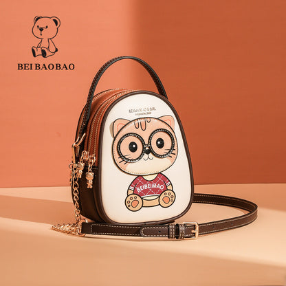 Classy Source Mobile Practical Chain Design Crossbody Bags