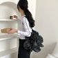 Personalized Drawstring Cloud Irregular Underarm High Shoulder Bags