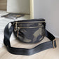 Women's Saddle Lightweight Nylon Oxford Cloth Semicircle Crossbody Bags