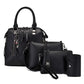 Women's Stitching Simple Large Capacity Portable Handbags