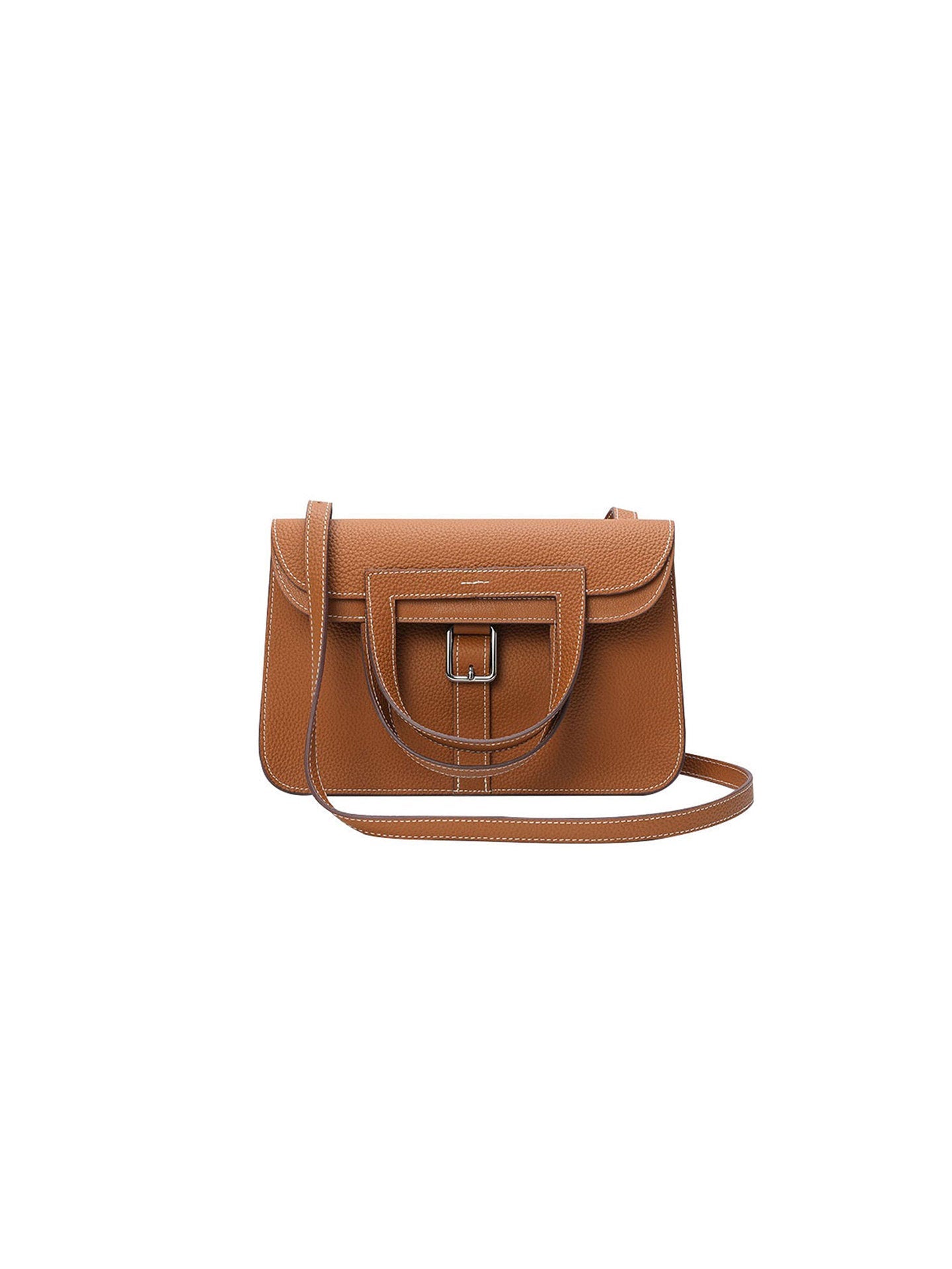 Hazan High Quality First Layer Cowhide Saddle Genuine Leather Bags