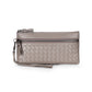 Women's & Men's Woven Long Zipper Clutch Large Capacity Ladies Wallets