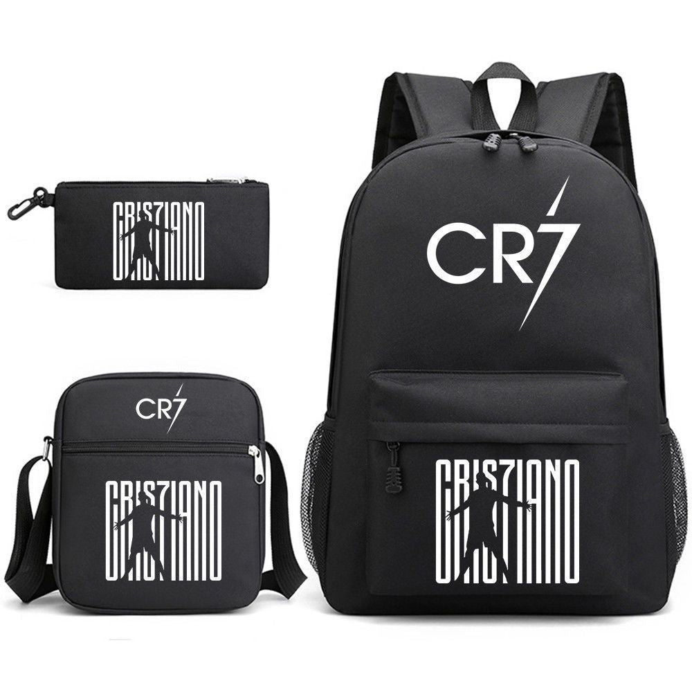 Pencil Three-piece Canvas Large Capacity Leisure Shoulder Bags