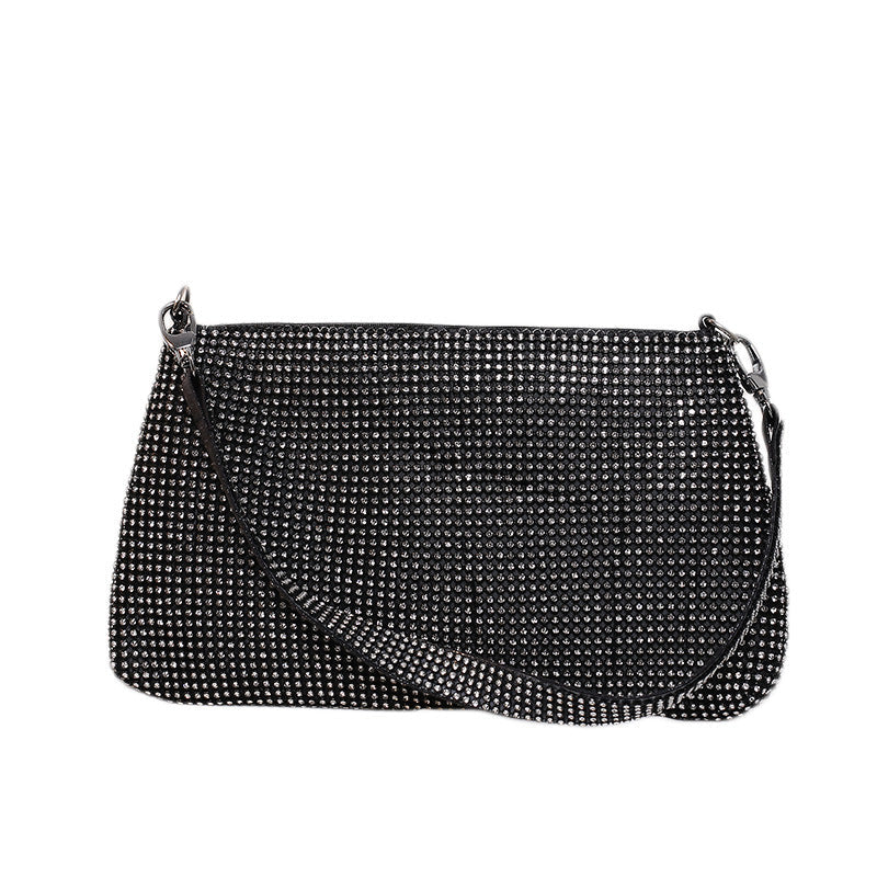Women's Dinner Banquet Handmade Rhinestone Underarm Evening Bags
