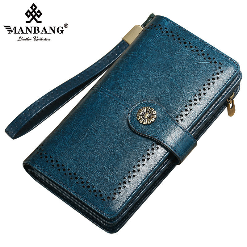 Women's Comfortable Long Zipper Large Capacity Ladies Wallets