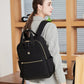 Women's Simple Commute Computer Canvas Large Capacity Backpacks