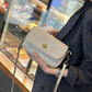 Women's Genuine Leather Golden Underarm Fashion Shoulder Bags