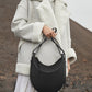 Women's French Half Moon Underarm Saddle Shoulder Bags