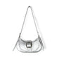 Women's Korean Contrast Color Baguette Advanced Texture Bags