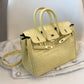 Women's High-grade Crocodile Pattern Fashion Portable Kelly Shoulder Bags
