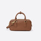 Women's Vintage Boston Bowling Genuine Leather High Handbags