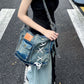 The Old Cowboy Niche Design Raw Crossbody Bags