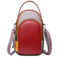 Women's Genuine Leather Cell Fashion Color Contrast First Shoulder Bags