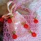 Beaded Beads Pearl Orange Juice Fairy Handmade Handbags