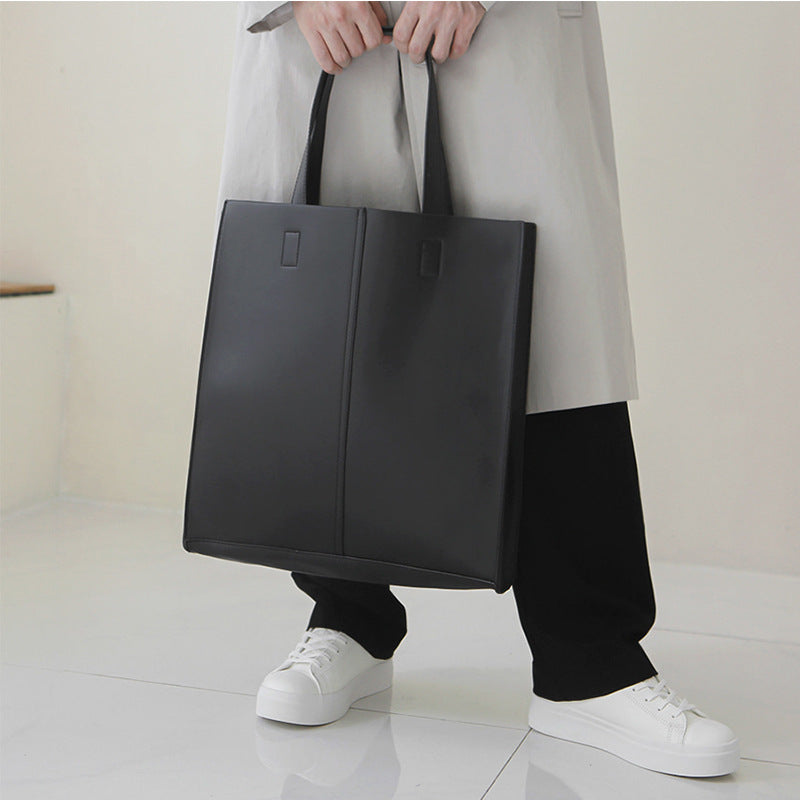 Women's & Men's & Style Fashionable Leather Simple Commute Bags