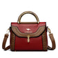 Women's Beautiful Classy Woven Contrast Color Shoulder Bags
