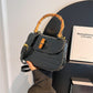 Women's Bamboo Retro One Saddle Advanced Texture Bags