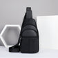 Men's Leather First Layer Trendy Large Capacity Men's Chest Bags