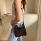 Women's Woven Retro Wooden Bead Tassel With Bags