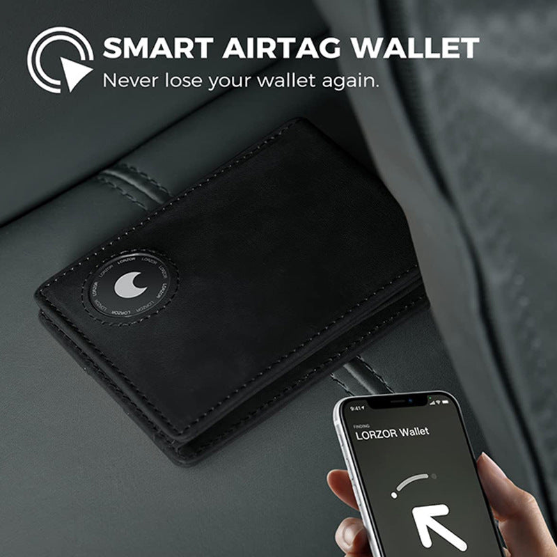 Thin Swiping Clip Large Capacity First Men's Wallets
