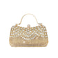 Women's Rhinestone Diamond Flash Tassel Portable Chain Box Evening Bags