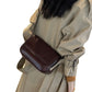 Women's Cowhide Advanced Texture Trendy Leather Packet Shoulder Bags