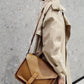 Women's Vintage Leather Temperament First Layer College Shoulder Bags