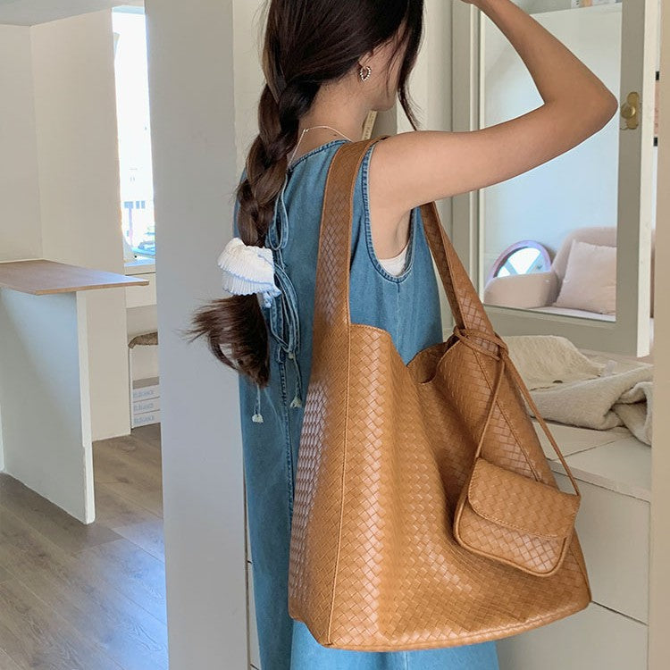 Commute Minimalist Fashion Popular Retro Design Bucket Bags