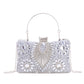 Women's Diamond Black Gem Pearl Rhinestone Cheongsam Handbags