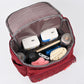 Color Large Capacity Embroidery Diaper Portable Bottle Bags