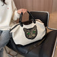 Women's Oversized Portable Cartoon Cat Head Korean Travel Bags