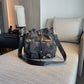 Women's High Korean Style Nylon Cloth Fashionable Large Shoulder Bags