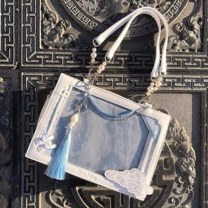 Flying In The Sky Ancient Chinese Crossbody Bags